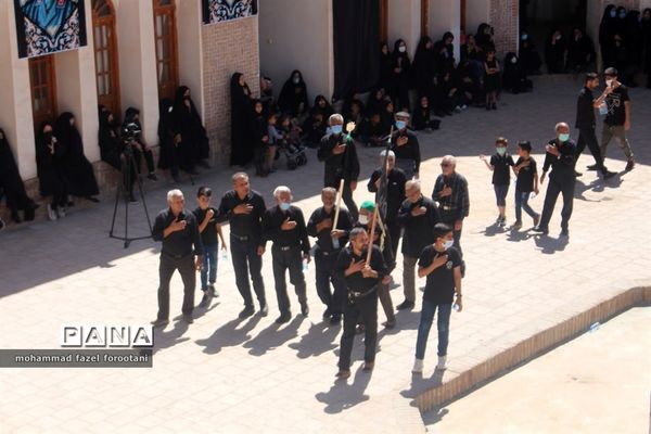 عزاداری هیات بیرجند در حسینیه امام رضا (ع)