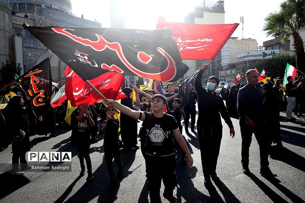 تجمع اعتراضی به جنایت‌های اخیر رژیم صهیونیستی در میدان فلسطین