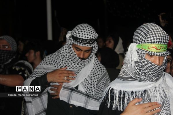مراسم نمادین عزاداری قوم بنی اسد در گلوگاه