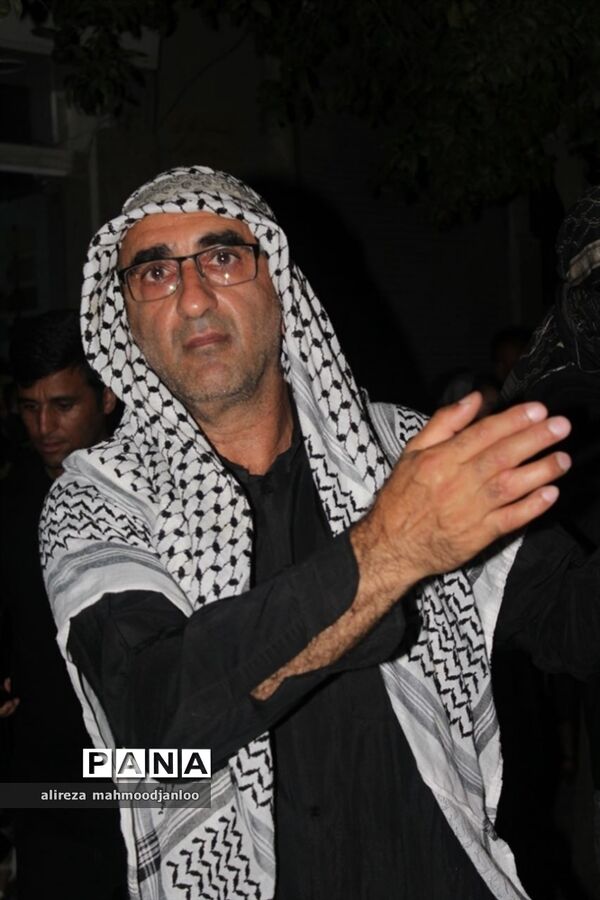مراسم نمادین عزاداری قوم بنی اسد در گلوگاه