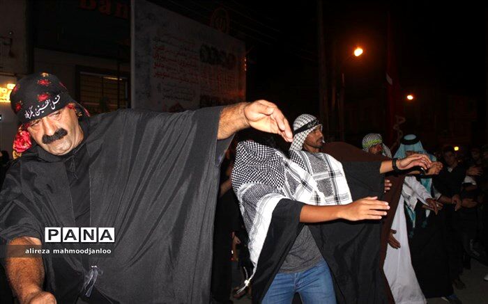 برگزاری مراسم عزاداری قوم بنی اسد در شهرستان گلوگاه