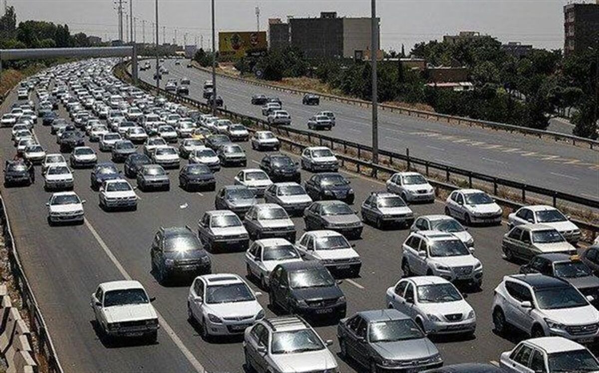 ترافیک پرحجم در 2 محور مواصلاتی کشور