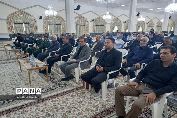 چهلمین سالگرد معلم شهید سردار یوسف براهنی‌فر در کاشمر