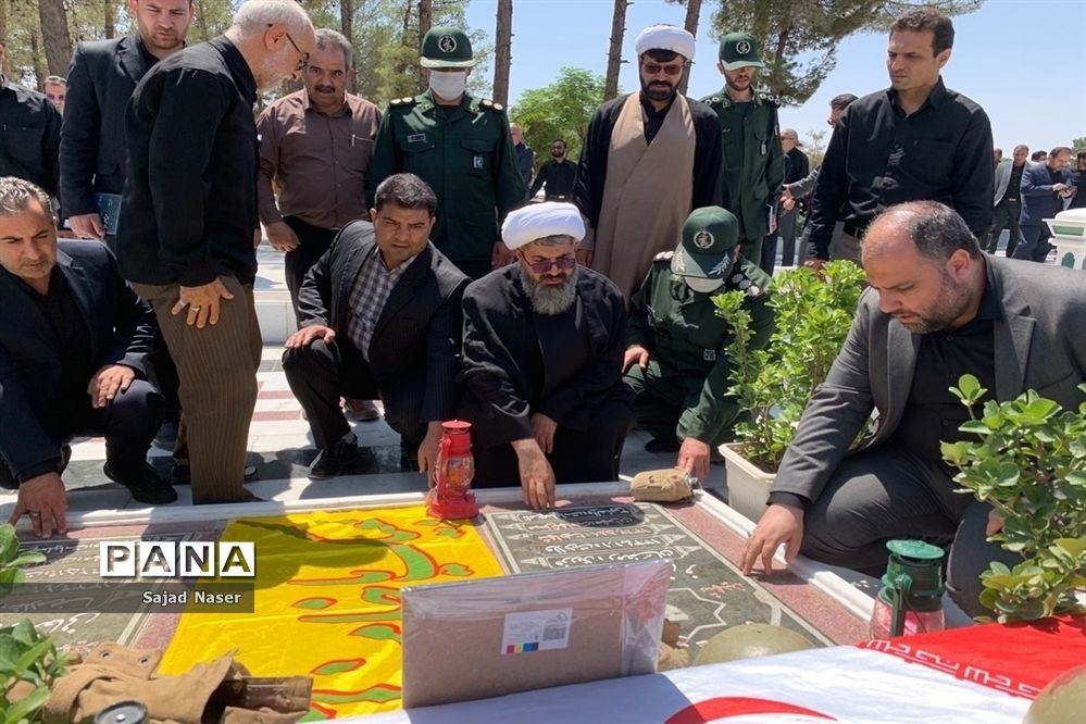 چهلمین سالگرد معلم شهید سردار یوسف براهنی‌فر در کاشمر