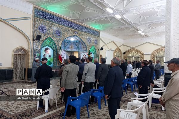 چهلمین سالگرد معلم شهید سردار یوسف براهنی‌فر در کاشمر