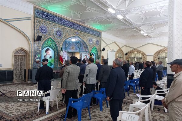 چهلمین سالگرد معلم شهید سردار یوسف براهنی‌فر در کاشمر