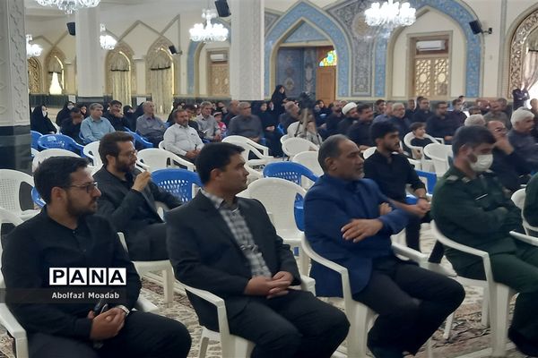 چهلمین سالگرد معلم شهید سردار یوسف براهنی‌فر در کاشمر