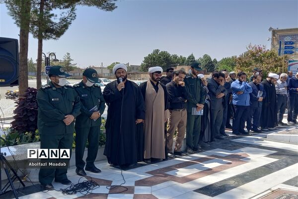 چهلمین سالگرد معلم شهید سردار یوسف براهنی‌فر در کاشمر