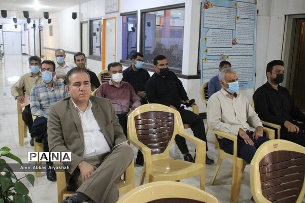 مراسم عزاداری محرم  و زیارت  عاشورا در اداره‌کل آموزش و پرورش استان بوشهر