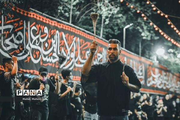 عزاداری شب عاشورا در محله رودکی