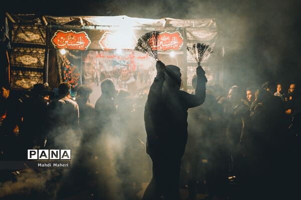 عزاداری شب عاشورا در محله رودکی