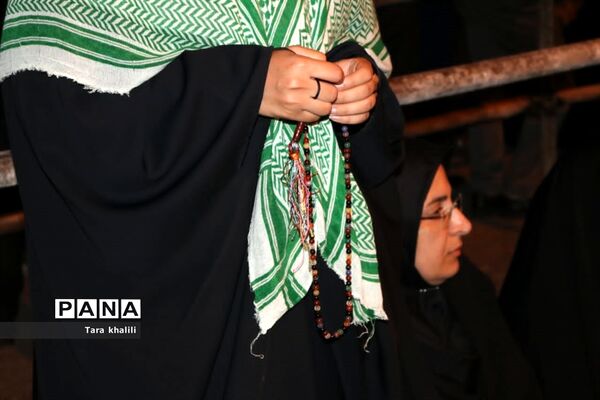 وداع با پیکر مدافع حرم سردار شهید رحیم کابلی در شهرستان بهشهر