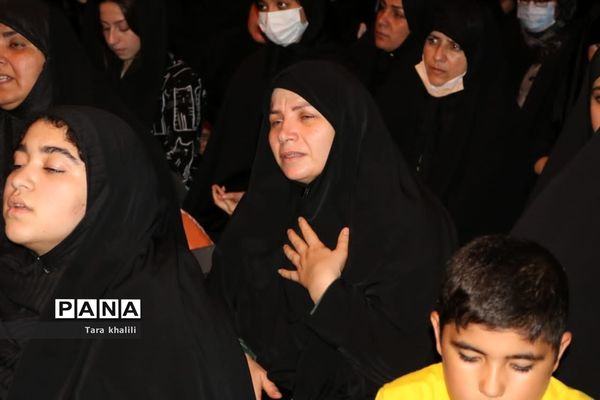 وداع با پیکر مدافع حرم سردار شهید رحیم کابلی در شهرستان بهشهر