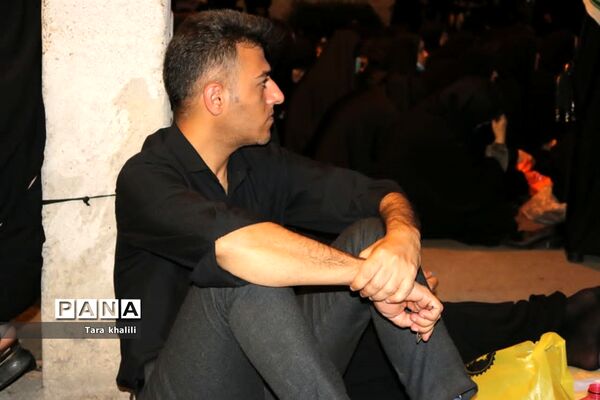 وداع با پیکر مدافع حرم سردار شهید رحیم کابلی در شهرستان بهشهر