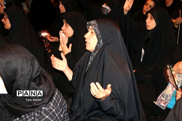 وداع با پیکر مدافع حرم سردار شهید رحیم کابلی در شهرستان بهشهر