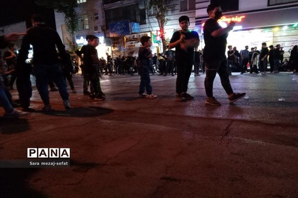 سوگواری مردم پاکدشت در شب تاسوعای حسینی