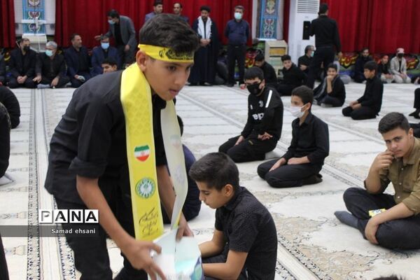 خدمت‌رسانی پیشتازان کهگیلویه و بویراحمد به عزاداران حسینی