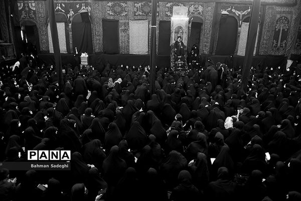 مراسم تاسوعای حسینی درتکیه سادات اخوی