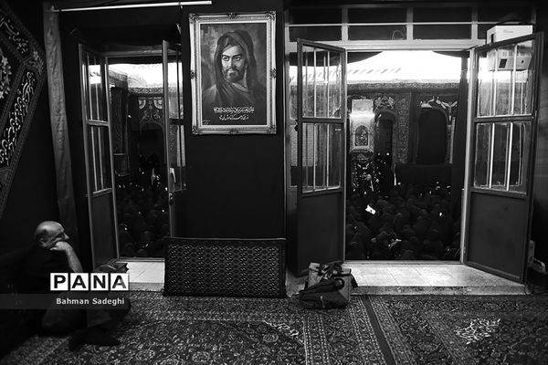 مراسم تاسوعای حسینی درتکیه سادات اخوی