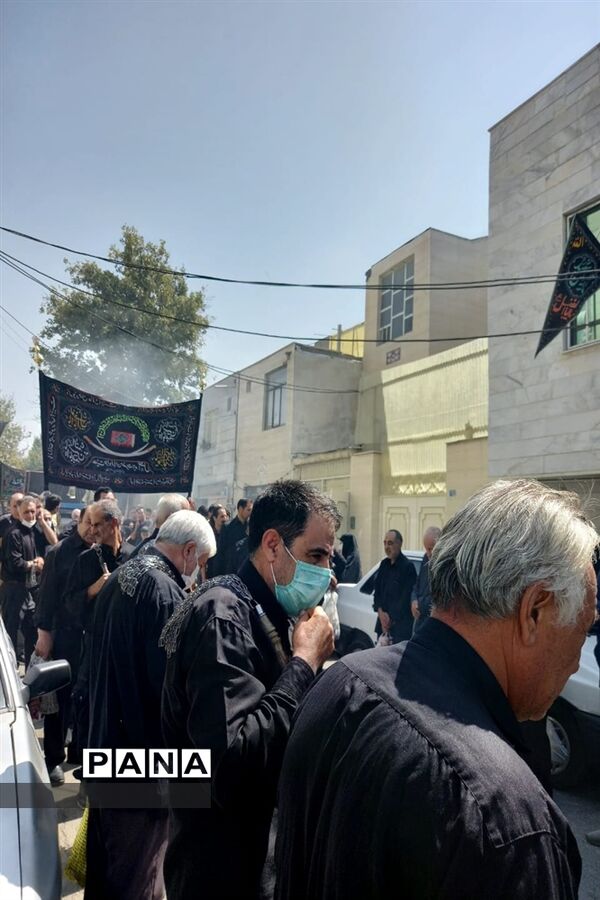 برگزاری مراسم تاسوعای حسینی در روستای چرمخورانی‌ها
