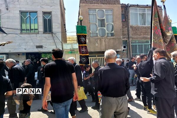 برگزاری مراسم تاسوعای حسینی در روستای چرمخورانی‌ها