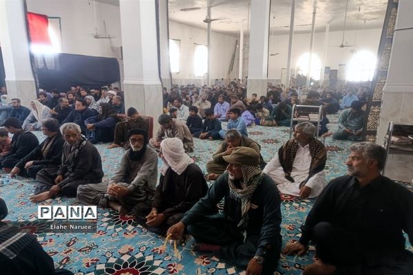 عزاداری مردم بزمان در تاسوعای حسینی (ع)