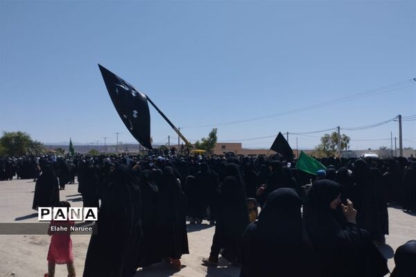 عزاداری مردم بزمان در تاسوعای حسینی (ع)