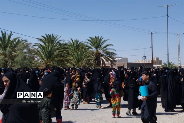 عزاداری مردم بزمان در تاسوعای حسینی (ع)