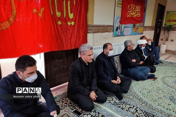 برگزاری مراسم عزاداری در آموزش و پرورش رودهن