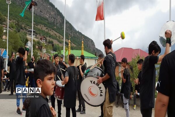 عزاداری تاسوعای حسینی در شهرستان نور