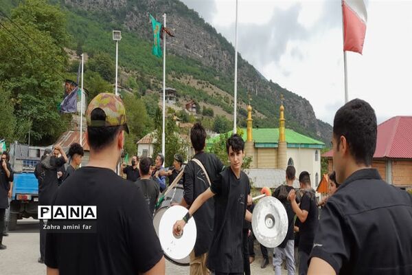 عزاداری تاسوعای حسینی در شهرستان نور