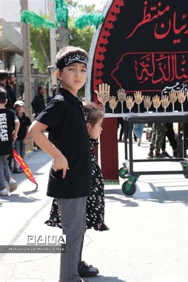 عزاداری روز تاسوعا در آباده
