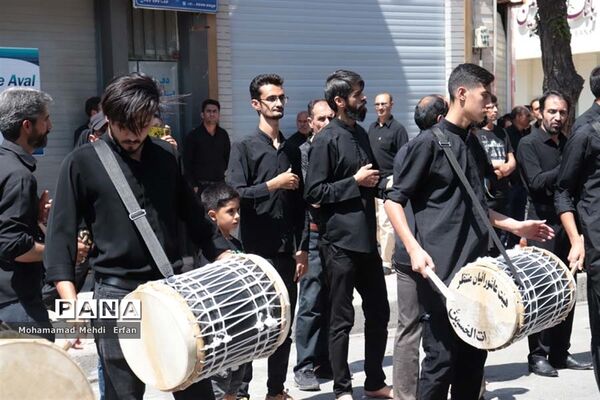 عزاداری روز تاسوعا در آباده