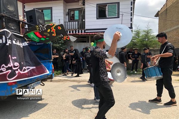 برگزاری مراسم عزاداری تاسوعای حسینی در جویبار