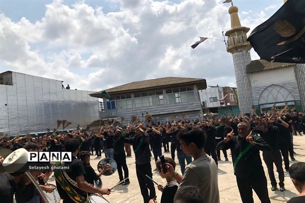 برگزاری مراسم عزاداری تاسوعای حسینی در جویبار
