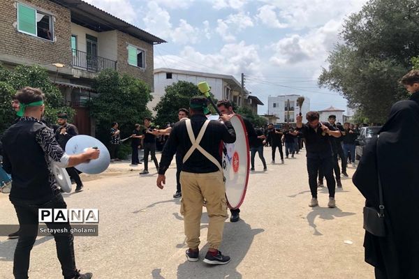 برگزاری مراسم عزاداری تاسوعای حسینی در جویبار