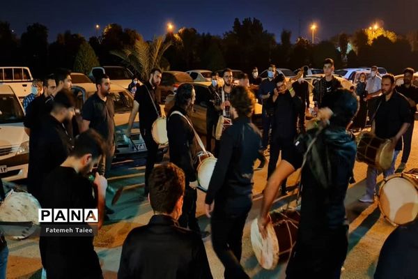 مراسم سوگواری شب تاسوعای حسینی در اهواز