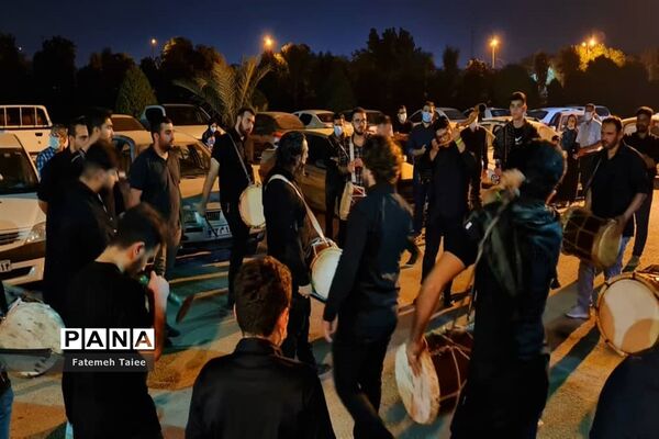 مراسم سوگواری شب تاسوعای حسینی در اهواز