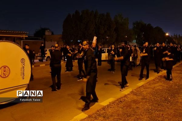 مراسم سوگواری شب تاسوعای حسینی در اهواز
