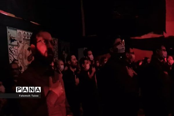 مراسم سوگواری شب تاسوعای حسینی در اهواز