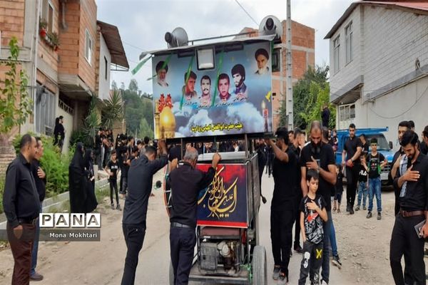 مراسم تاسوعا در روستاهای دارابکلا و اوسا