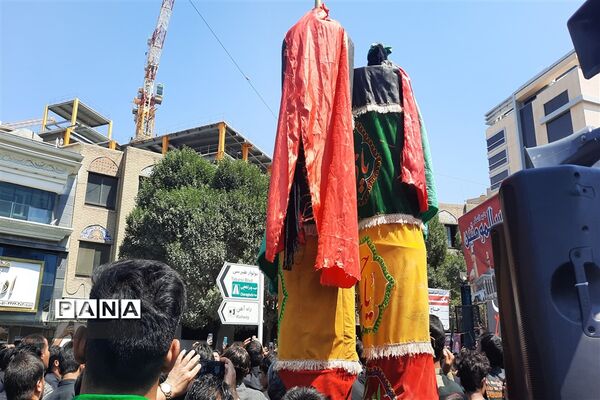 مراسم تاسوعای حسینی  در مشهد مقدس