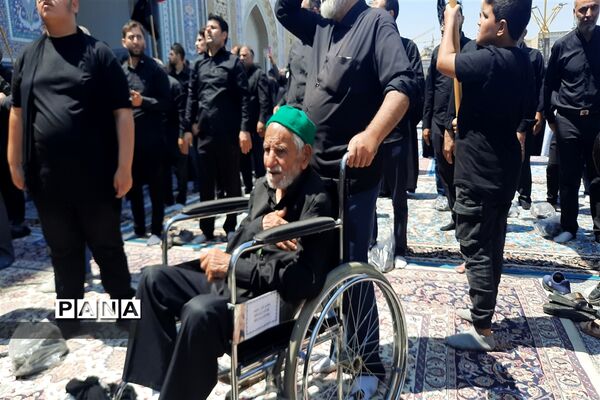 مراسم تاسوعای حسینی  در مشهد مقدس