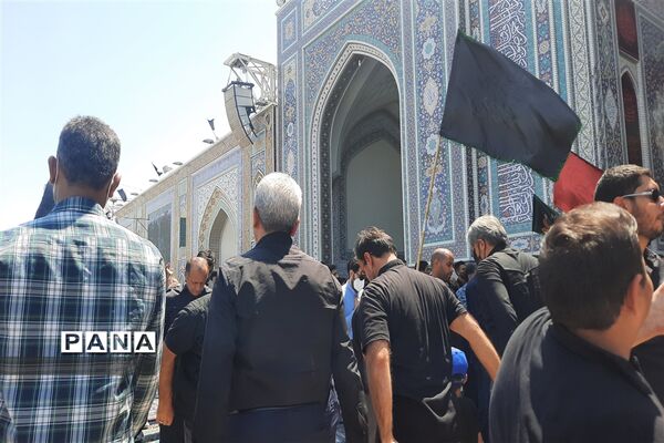 مراسم تاسوعای حسینی  در مشهد مقدس