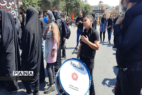 مراسم تاسوعای حسینی  در مشهد مقدس