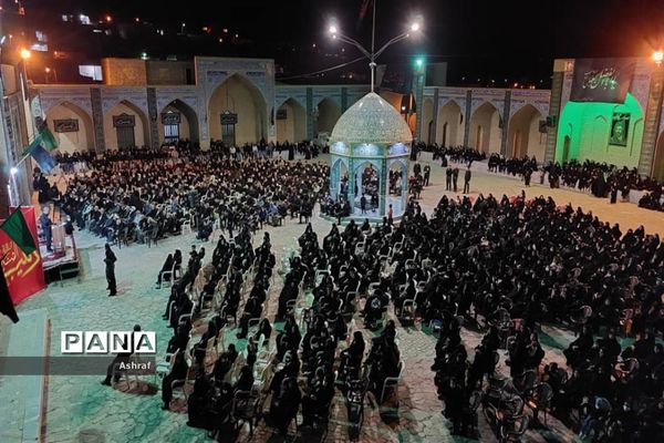 تجلیل از پیرغلامان حسینی در بافران