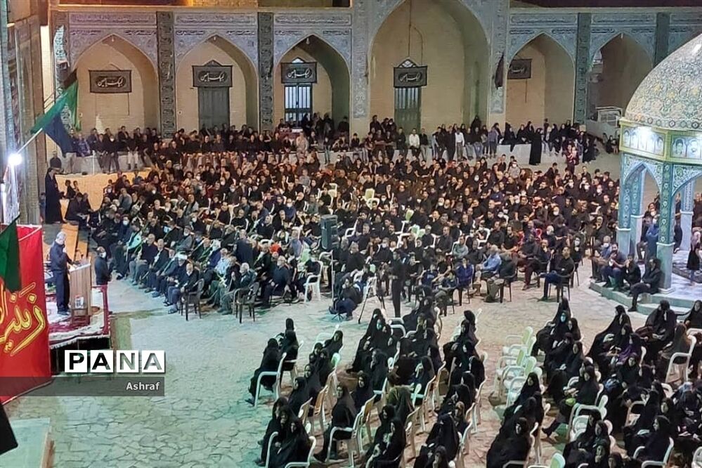 تجلیل از پیرغلامان حسینی در بافران