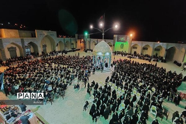 تجلیل از پیرغلامان حسینی در بافران