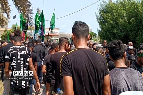 عزاداری روز تاسوعای حسینی در شهرستان قشم