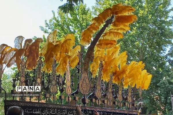 اجتماع عزاداران دماوند در روز تاسوعای حسینی